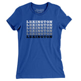 Lexington Repeat Women's T-Shirt-Allegiant Goods Co. Vintage Sports Apparel