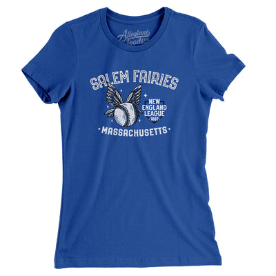Salem Fairies Women's T-Shirt-Royal-Allegiant Goods Co. Vintage Sports Apparel