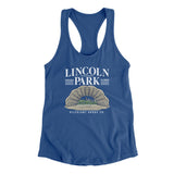 Lincoln Park Women's Racerback Tank-Allegiant Goods Co. Vintage Sports Apparel