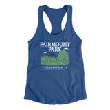 Fairmount Park Women's Racerback Tank-Allegiant Goods Co. Vintage Sports Apparel
