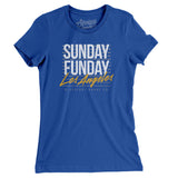 Sunday Funday Los Angeles Women's T-Shirt-Allegiant Goods Co. Vintage Sports Apparel