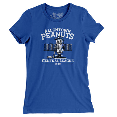 Allentown Peanuts Women's T-Shirt-Allegiant Goods Co. Vintage Sports Apparel