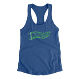 Minnesota Pennant Women's Racerback Tank-Allegiant Goods Co. Vintage Sports Apparel