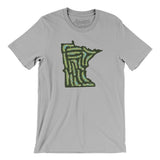 Minnesota Golf Course Men/Unisex T-Shirt-Silver-Allegiant Goods Co. Vintage Sports Apparel