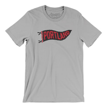 Portland Pennant Men/Unisex T-Shirt-Allegiant Goods Co. Vintage Sports Apparel