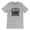 Mt. Rainier National Park Badge Men/Unisex T-Shirt-Silver-Allegiant Goods Co. Vintage Sports Apparel
