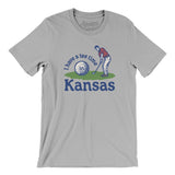 I Have A Tee Time In Kansas Men/Unisex T-Shirt-Silver-Allegiant Goods Co. Vintage Sports Apparel