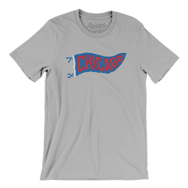 Chicago Pennant Men/Unisex T-Shirt-Allegiant Goods Co. Vintage Sports Apparel