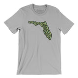 Florida Golf Course Men/Unisex T-Shirt-Silver-Allegiant Goods Co. Vintage Sports Apparel