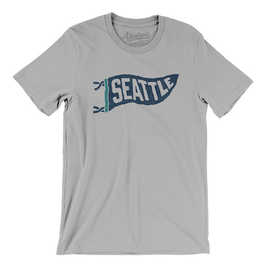 Seattle Pennant Men/Unisex T-Shirt-Allegiant Goods Co. Vintage Sports Apparel