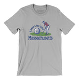I Have A Tee Time In Massachusetts Men/Unisex T-Shirt-Silver-Allegiant Goods Co. Vintage Sports Apparel