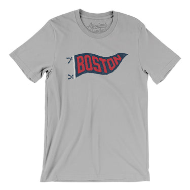 Boston Pennant Men/Unisex T-Shirt-Allegiant Goods Co. Vintage Sports Apparel