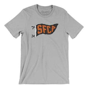 Sfca Pennant Men/Unisex T-Shirt-Allegiant Goods Co. Vintage Sports Apparel