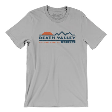 Death Valley Sunset Men/Unisex T-Shirt-Silver-Allegiant Goods Co. Vintage Sports Apparel