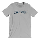 Actually It's Pronounced Pawtucket Men/Unisex T-Shirt-Silver-Allegiant Goods Co. Vintage Sports Apparel