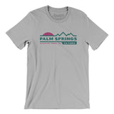Palm Springs Mountain Sunset Men/Unisex T-Shirt-Silver-Allegiant Goods Co. Vintage Sports Apparel
