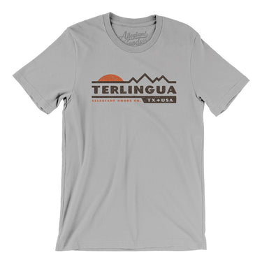 Terlingua Mountain Sunset Men/Unisex T-Shirt-Silver-Allegiant Goods Co. Vintage Sports Apparel