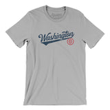 Washington Dc Vintage Script Men/Unisex T-Shirt-Allegiant Goods Co. Vintage Sports Apparel
