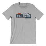 Lone Pine Mountain Sunset Men/Unisex T-Shirt-Silver-Allegiant Goods Co. Vintage Sports Apparel