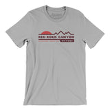 Red Rock Canyon Sunset Men/Unisex T-Shirt-Silver-Allegiant Goods Co. Vintage Sports Apparel