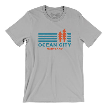 Ocean City Maryland in Silver Color