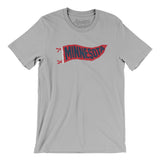Minnesota Pennant Men/Unisex T-Shirt-Allegiant Goods Co. Vintage Sports Apparel