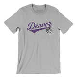 Denver Vintage Script Men/Unisex T-Shirt-Allegiant Goods Co. Vintage Sports Apparel
