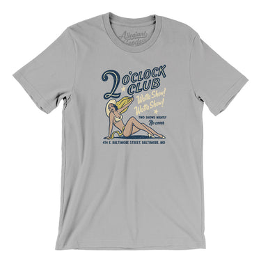 2 O'Clock Club Baltimore in Silver Color