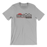 Scottsdale Mountain Sunset Men/Unisex T-Shirt-Silver-Allegiant Goods Co. Vintage Sports Apparel