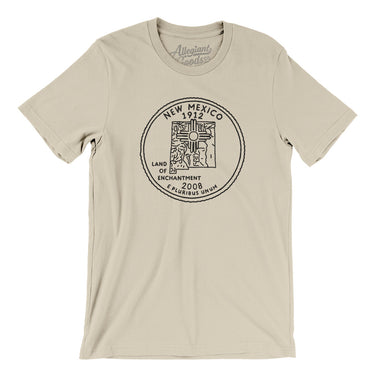 New Mexico State Quarter Men/Unisex T-Shirt-Allegiant Goods Co. Vintage Sports Apparel