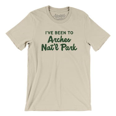 I've Been To Arches National Park Men/Unisex T-Shirt-Allegiant Goods Co. Vintage Sports Apparel