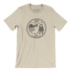 Ohio State Quarter Men/Unisex T-Shirt-Soft Cream-Allegiant Goods Co. Vintage Sports Apparel