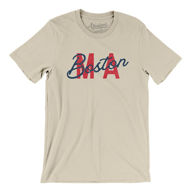 Boston Ma Overprint Overprinted Men/Unisex T-Shirt-Allegiant Goods Co. Vintage Sports Apparel