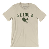 St. Louis Pickleball Men/Unisex T-Shirt-Soft Cream-Allegiant Goods Co. Vintage Sports Apparel