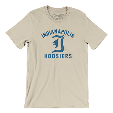 Indianapolis Hoosiers Men/Unisex T-Shirt-Allegiant Goods Co. Vintage Sports Apparel