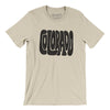 Colorado State Shape Text Men/Unisex T-Shirt-Soft Cream-Allegiant Goods Co. Vintage Sports Apparel