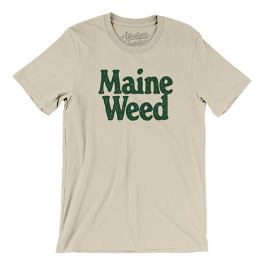 Maine Weed Men/Unisex T-Shirt-Allegiant Goods Co. Vintage Sports Apparel
