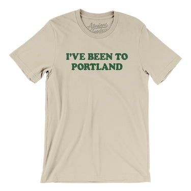 I've Been To Portland Men/Unisex T-Shirt-Allegiant Goods Co. Vintage Sports Apparel