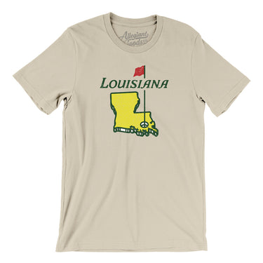 Louisiana Golf Men/Unisex T-Shirt-Allegiant Goods Co. Vintage Sports Apparel