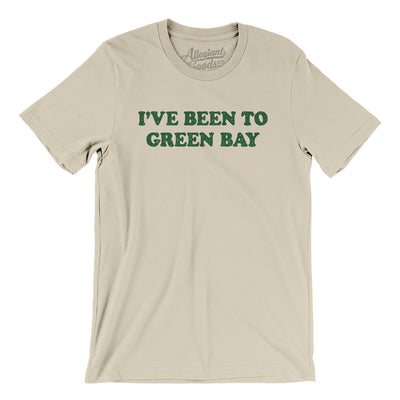 I've Been To Green Bay Men/Unisex T-Shirt-Soft Cream-Allegiant Goods Co. Vintage Sports Apparel