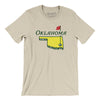 Oklahoma Golf Men/Unisex T-Shirt-Soft Cream-Allegiant Goods Co. Vintage Sports Apparel