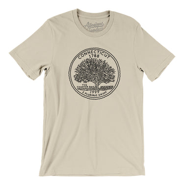 Connecticut State Quarter Men/Unisex T-Shirt-Allegiant Goods Co. Vintage Sports Apparel