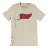 St Louis Pennant Men/Unisex T-Shirt-Allegiant Goods Co. Vintage Sports Apparel