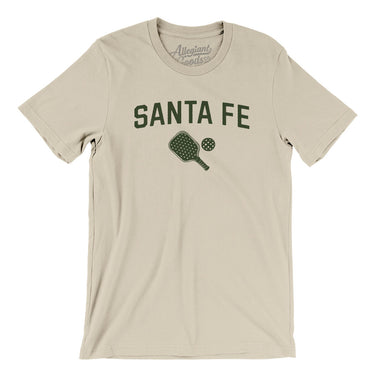 Santa Fe Pickleball Men/Unisex T-Shirt-Soft Cream-Allegiant Goods Co. Vintage Sports Apparel