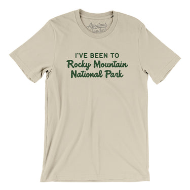 I've Been To Rocky Mountain National Park Men/Unisex T-Shirt-Allegiant Goods Co. Vintage Sports Apparel
