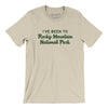 I've Been To Rocky Mountain National Park Men/Unisex T-Shirt-Soft Cream-Allegiant Goods Co. Vintage Sports Apparel