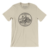 California State Quarter Men/Unisex T-Shirt-Allegiant Goods Co. Vintage Sports Apparel