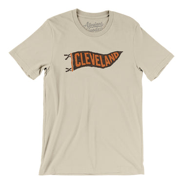 Cleveland Pennant Men/Unisex T-Shirt-Allegiant Goods Co. Vintage Sports Apparel