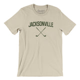 Jacksonville Golf Men/Unisex T-Shirt-Soft Cream-Allegiant Goods Co. Vintage Sports Apparel