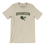 Branson Pickleball Men/Unisex T-Shirt-Soft Cream-Allegiant Goods Co. Vintage Sports Apparel